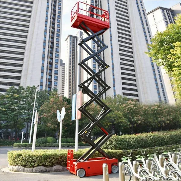 12m 14m Working Height Self-propelled Electric Platform Aerial Work Platform Man Lift Platform Hydraulic Scissor Lifts photo-3