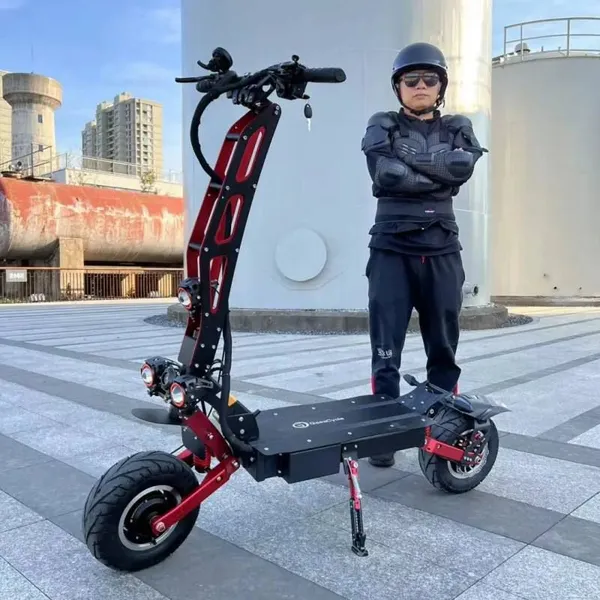 2027 Unisex Adult High-Speed 8000W Electric Scooter Smart Digital Two-Wheel Scooters With Lithium Battery Various Designs