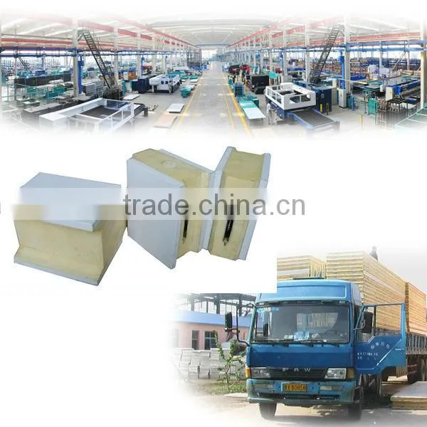 PU Foam Sandwich Panel pu Foam Laminated Fabric Sandwich Panels Manufacturers photo-5
