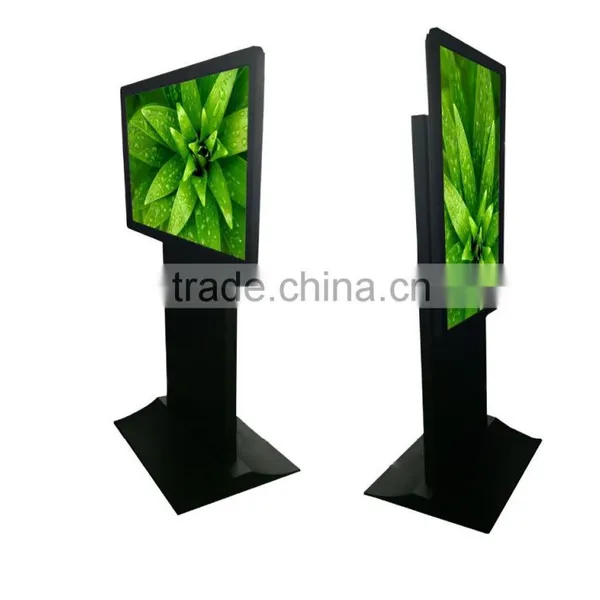 55 Inch Floor Stand Wifi Android Networking Custom Led Advertising Monitor/ Indoor Floor Free Led Digital Signage Software photo-2