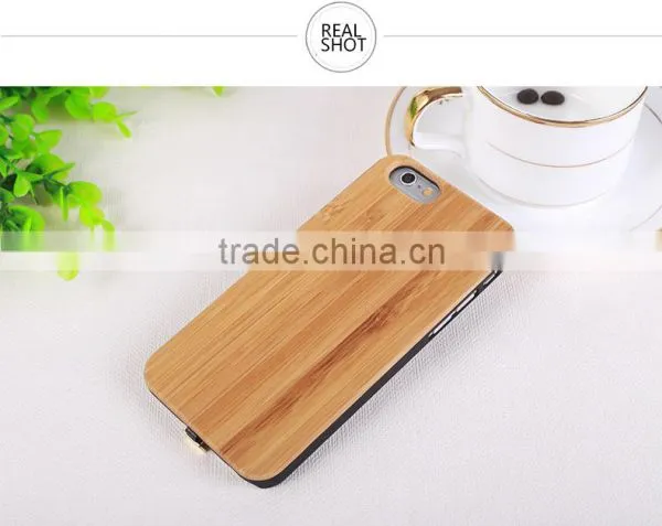 Wooden Wireless Receiving Shell for Iphone6/6S/qi Wireless Charger photo-3