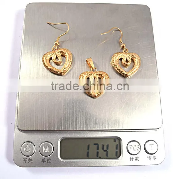 Most Selling Products Italian 316L Stainless Steel Jewelry Gold Plated Sets photo-6