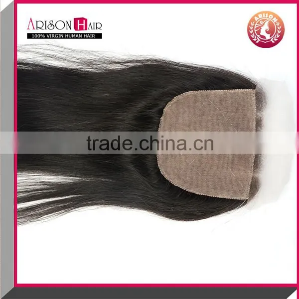 Brazilian Lace Front Closure Cheap Stock Silk Base Closure 3 Three Parting Lace Closure photo-4