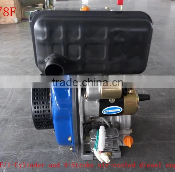 Single-Cylinder and Four-Stroke 5HP Air-cooled Diesel Engine f (KA178F) photo-3