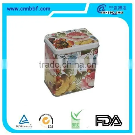 Food Grade,Chewing Gum Tin Box,Square Tin Box Food Box Gift Personalized Tinbox