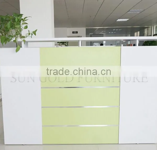 Modern Office Reception Desk Hotel Reception Table Design (SZ-RTB045-1) photo-4