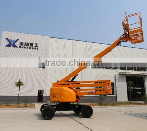Self-propelled 18m Diesel Manlift Platform for Sale photo-2