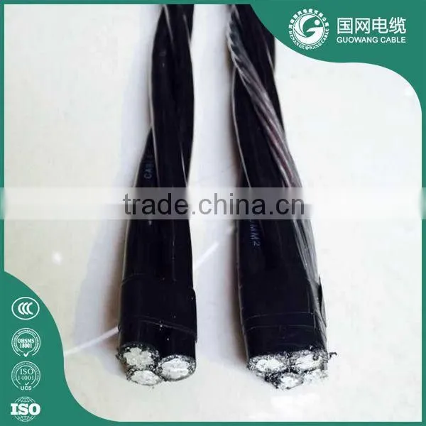 Power Transmission Line Bare Aac Neutral Core Triplex Abc Cable With ce Ccc Certificate photo-5