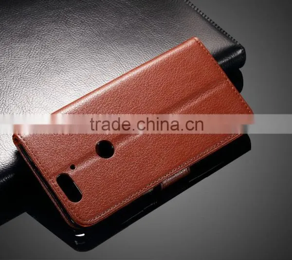 MMT Litchi Grain Card Holder Case For Huawei 6P With Buckle Leather Wallet Case With PC Back Cover MT-4928 photo-4