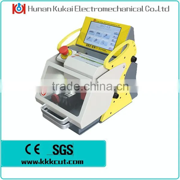 Topbest automatic duplicate machine SEC-E9 key cutting machine , key machine cutting wheels