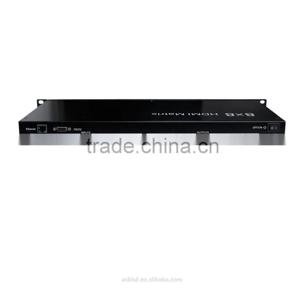 Professional HDMI 8x8 Matrix Switcher With Built-in HDCP and EDID Management photo-5