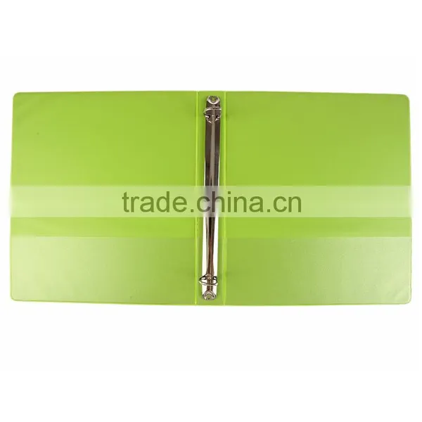 2016 Top Selling Double Sides Leather PP Expandable 3 Ring File Folder Colorful For Interview photo-4