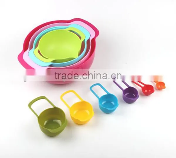 Rainbow Creative Measuring Cup and Bowl 10pieces photo-4