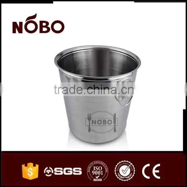 Bar Use Durable Stainless Steel Beer Ice Bucket photo-4