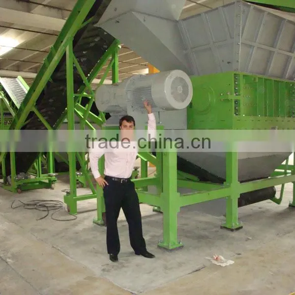 Automatic Hot Sale High Quality Waste Tire Shredding Machine photo-5