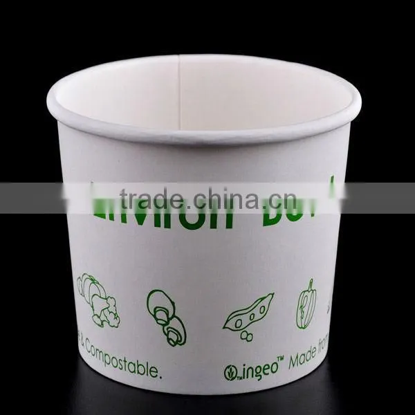 Compostable Food Grade Paper Hot Soup Cup photo-2