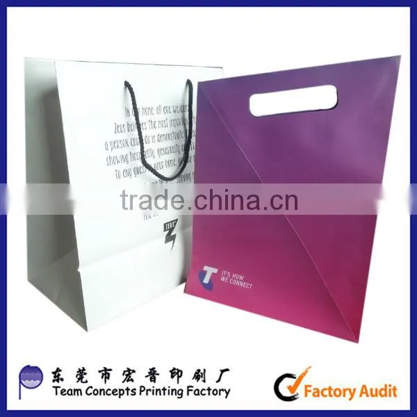 Handmade Glossy Funny Paper Gift Shopping Bags photo-3
