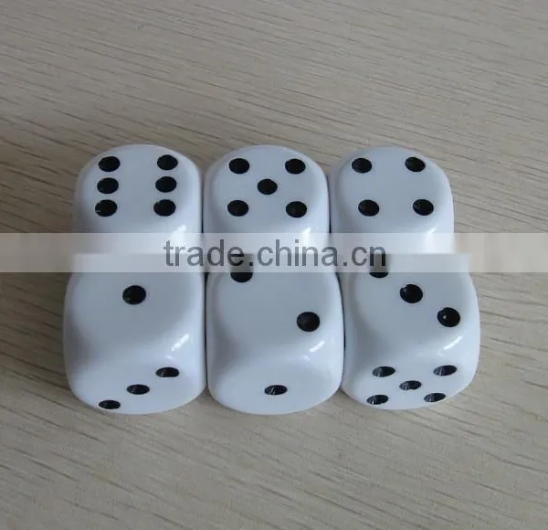 Hot Sale Custom White-black Dice and Number Dice photo-2