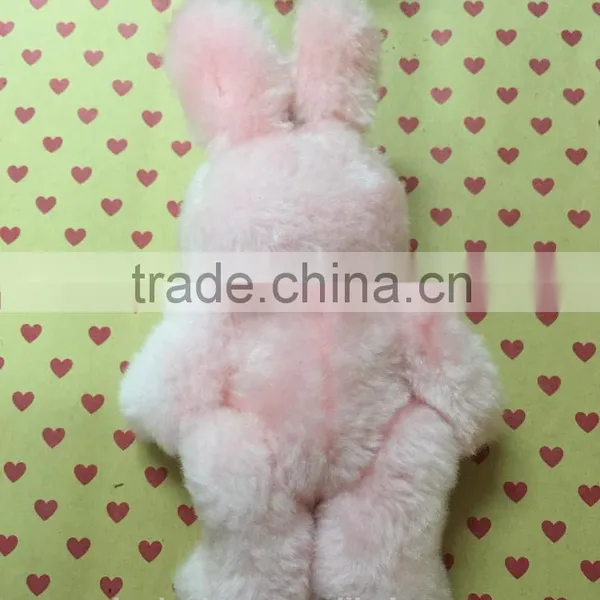 Mini Plush Keychain Teddy Rabbit Stuff Pendant Toy photo-3