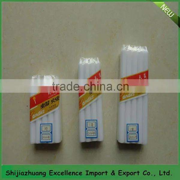 Hot Sale White Household Paraffin Wax Candle White Paraffin Wax Candle photo-2