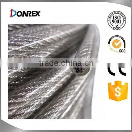 Hot Dipped or Galvanized Steel Wire Rope 1-80mm photo-4