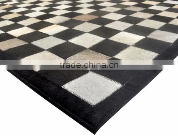 Hair-On Cowhide Leather Carpet M-61 photo-2