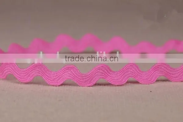 100% Polyester Popular Beautiful Ric Rac Ribbon With Good Quality photo-4
