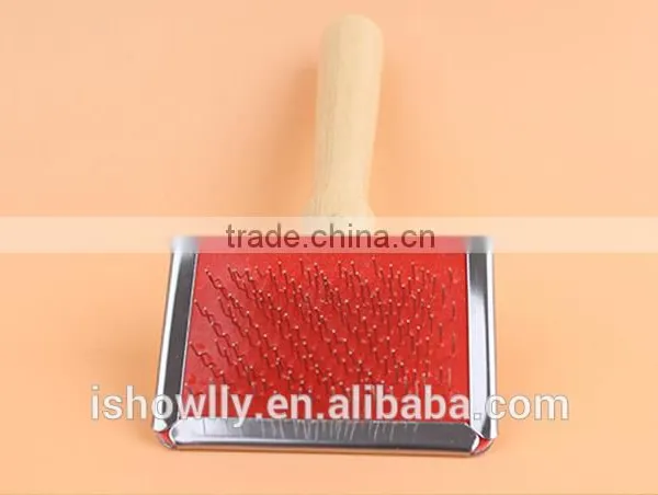Pet Grooming Wooden Thin Needle Comb photo-3