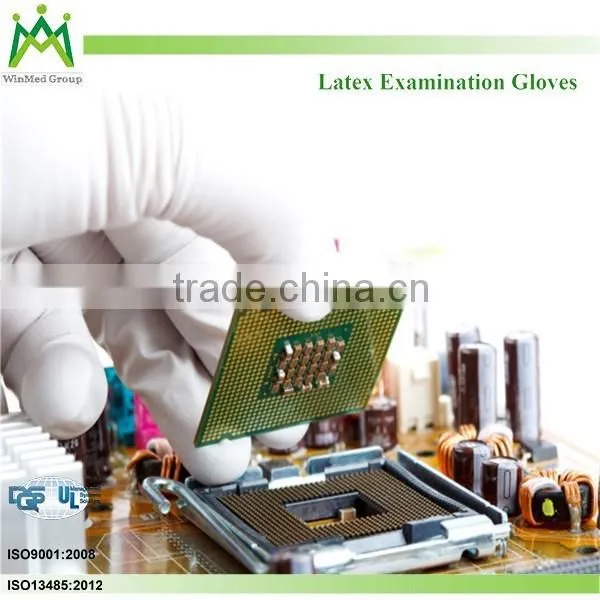 Latex Powder Free and Without Powdered Examination Gloves photo-3