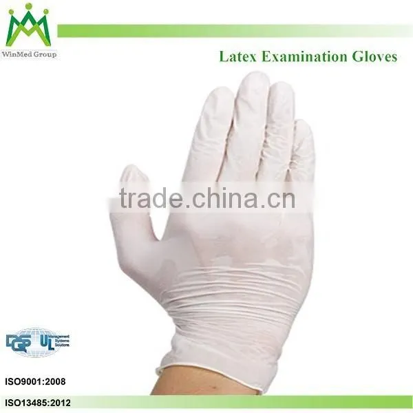 Free Sample Disposable White Industrial Latex Gloves photo-6