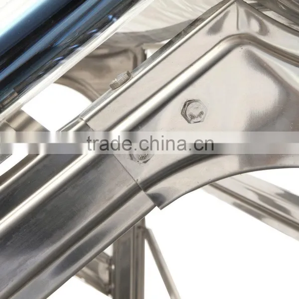180L Non-Pressurized Home Solar Water Heater - Stainless Steel photo-3