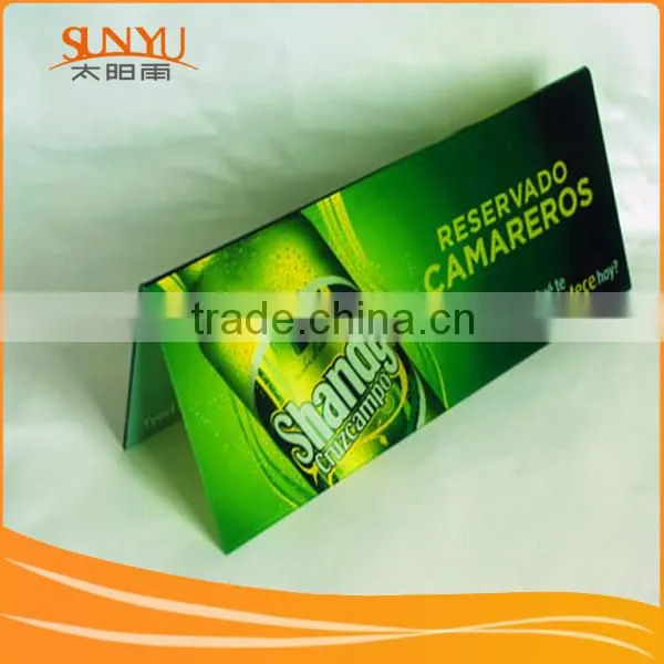 Sunyu Production Acrylic Table Tent, Acrylic Sign Holder ,Acrylic Display