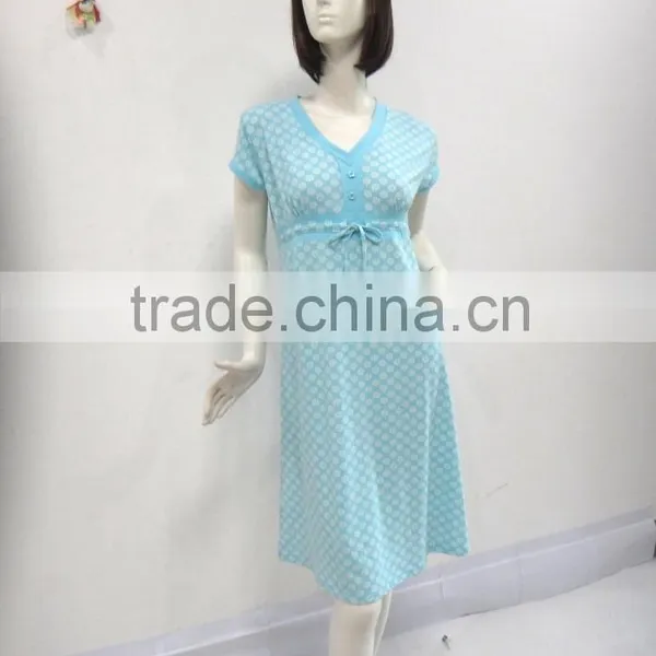 Pure and Fresh and Sweet Bowknot Nightgown Women photo-2