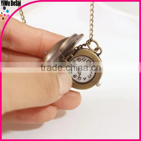 Retro Necklace Watch Wholesale Bear Pocket Watch photo-2