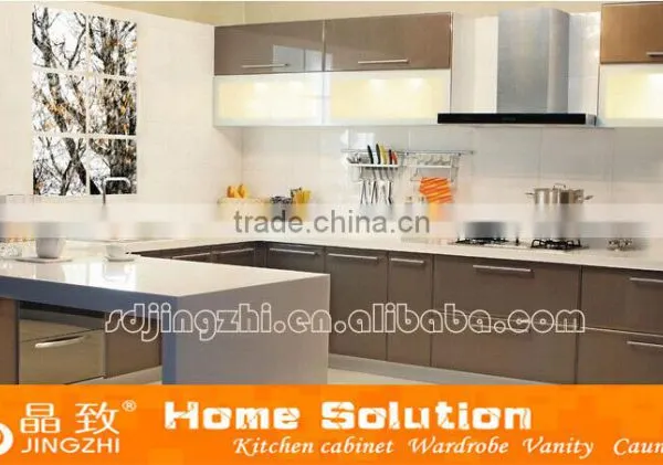 Modern Lacquer Kitchen Cabinets of u Shape
