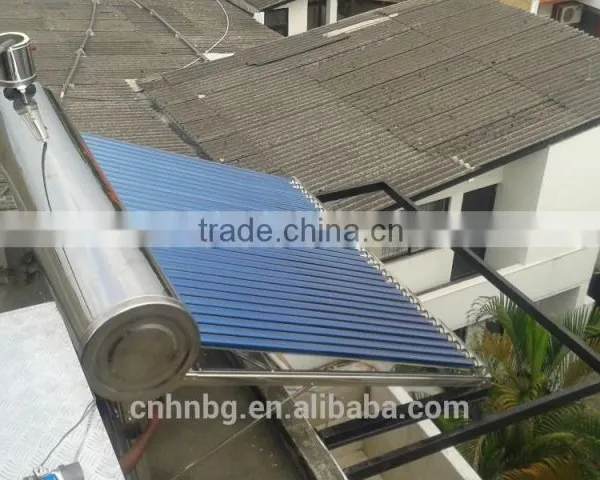 2016 High Quality Vacuum Tube Type Solar Water Heater Roof System(Manufacturer) photo-5