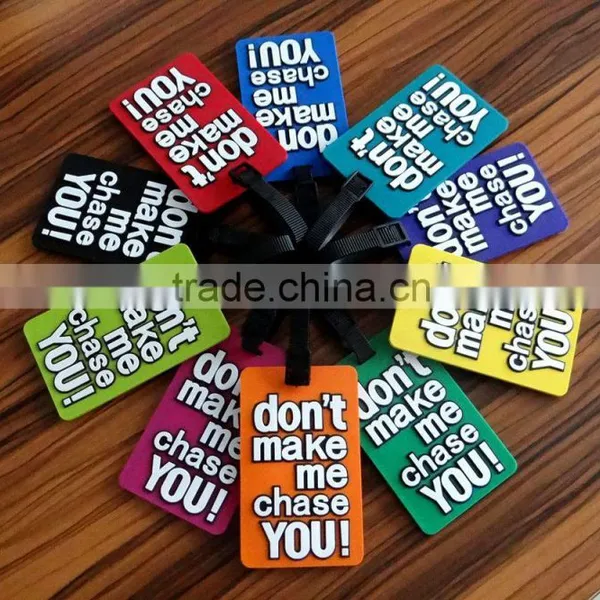Custom Logo Gorgeous Plastic Travel Name Tag Luggage Tag photo-2