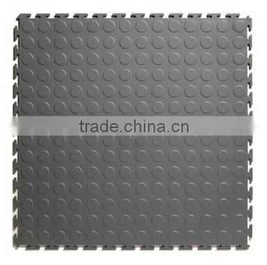 PVC textile durable interlock garage floor mat