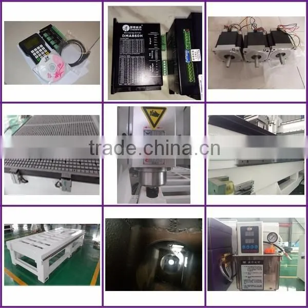 Aircooling Head Vacuum Bed Cabinet Office Desk Making Hsd Spindle 3d Cnc Router photo-4
