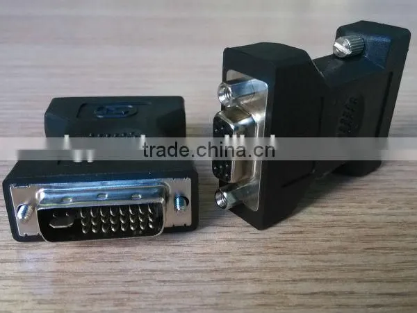DVI 24+5 Pin Female to HDMI A Type Male Adapter photo-2