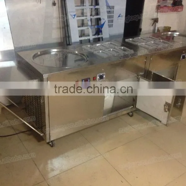 Ice Cream Application and New Condition Ice Cream Roll Machine photo-2