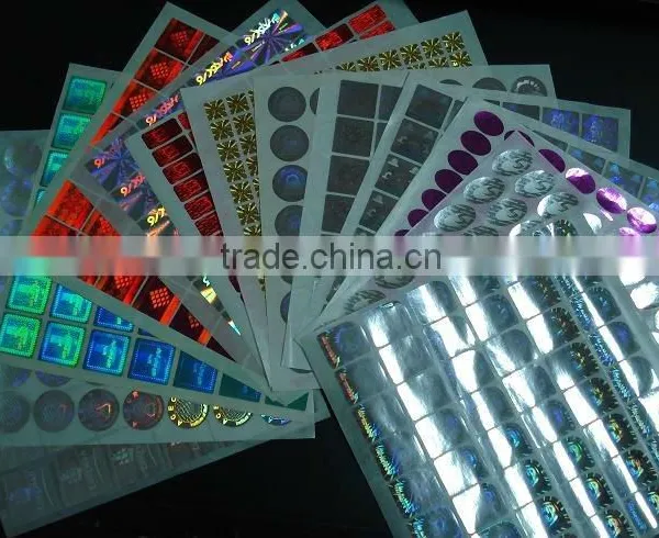 Holographic Anti-counterfeit Laser Sticker