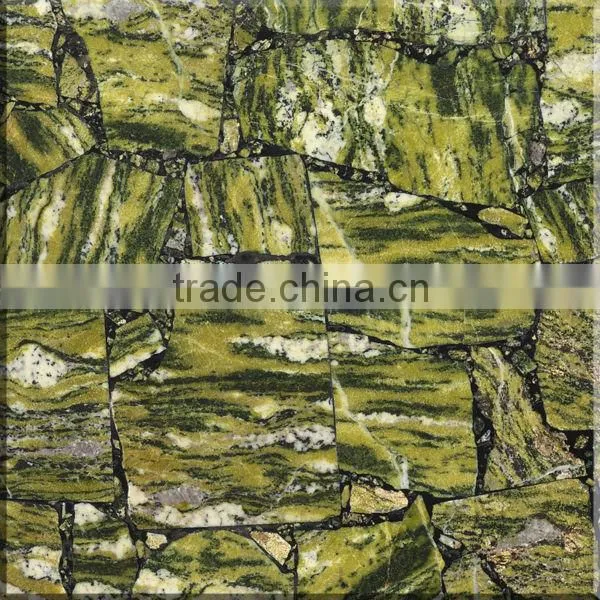 Natural Gemstone Turquoise Olive Drab Tile