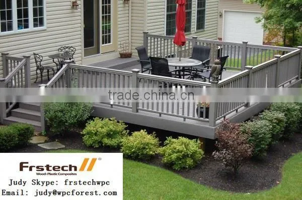 Decorative Wpc Wood Plastic Composite Handrail/wpc Handrail photo-2