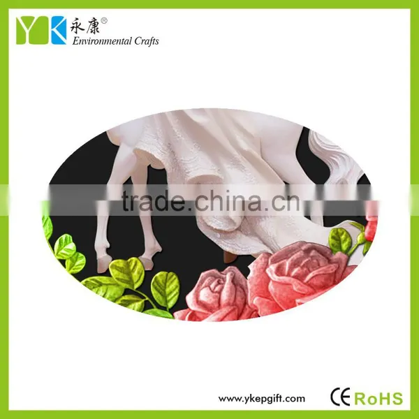 Romantic Couples Resin Crafts Home Decor for Newly Married Couple Prevent Radiation Damage photo-6
