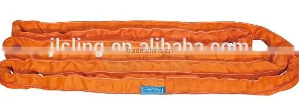 WLL 12t Best Selling Price Strong Best Quality Orange Round Slings photo-4