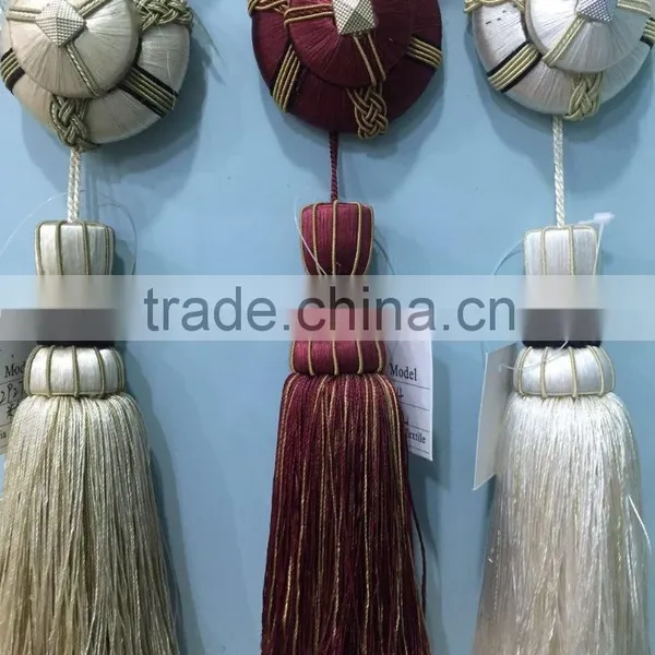 High Quality Handmade Rayon Decorative Tassel photo-4