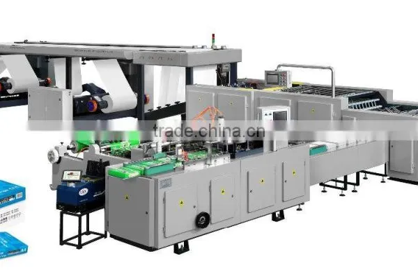 Automatic Production Line QCBZ-B a4 Paper Packing Machine Quality Choice