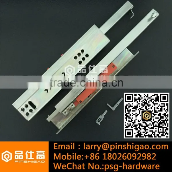 2 Fold Push Open Under Mount Drawer Slide photo-2