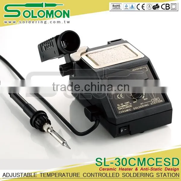 SL-30CMCESD ADJUSTABLE TEMPERATURE CONTROLLED SOLDERING STATION photo-2